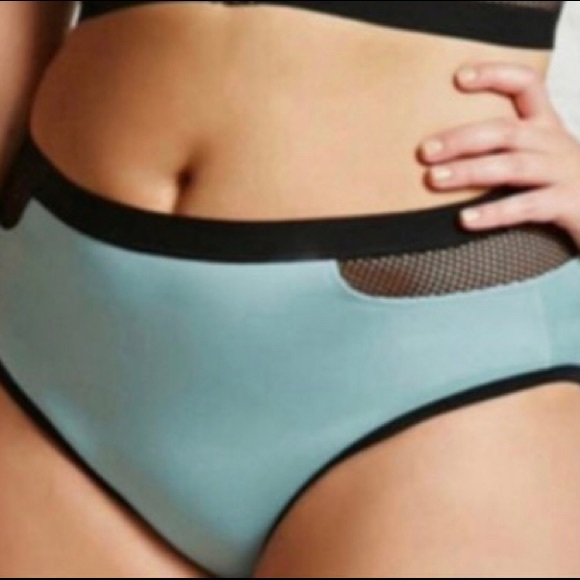 Forever 21 Plus Mesh Bikini Bottom - Picture 5 of 7